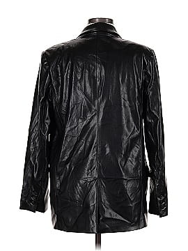 Zara Faux Leather Jacket (view 2)