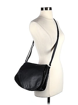 Gianni Bini Leather Crossbody Bag (view 2)