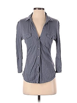 James Perse 3/4 Sleeve Button-Down Shirt (view 1)