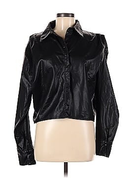 Vera & Lucy Faux Leather Jacket (view 1)