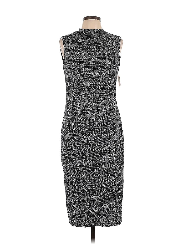 Anne Klein Jacquard Marled Tweed Chevron-herringbone Graphic Gray ...