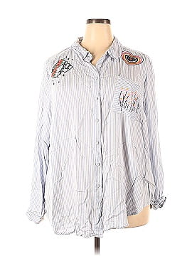 Torrid Long Sleeve Button-Down Shirt (view 1)