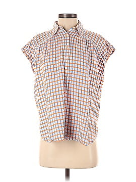 Pilcro by Anthropologie Short Sleeve Button-Down Shirt (view 1)