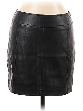 Abbeline Faux Leather Skirt (view 1)