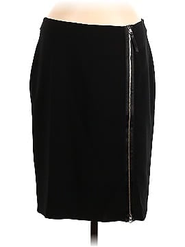 Adrianna Papell Faux Leather Skirt (view 1)