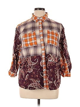 Cato Long Sleeve Button-Down Shirt (view 1)