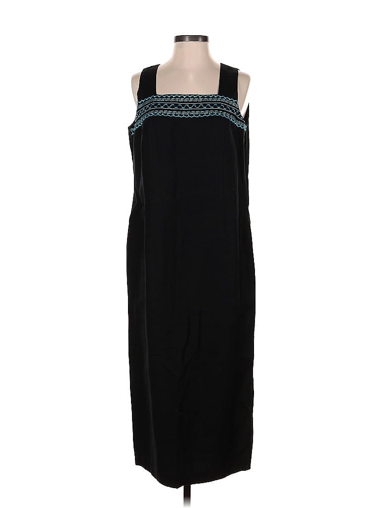 Pre-owned Plaza South Casual Dress In Black