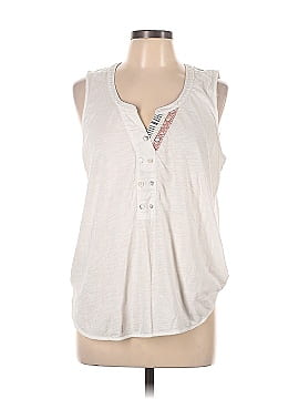 Pure & Good Sleeveless Henley (view 1)