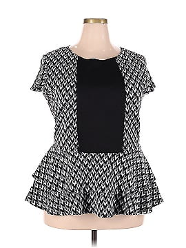 Ashley Stewart Short Sleeve Blouse (view 1)