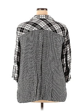 Catherines 3/4 Sleeve Button-Down Shirt (view 2)