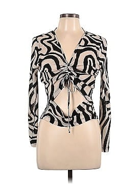 Topshop Long Sleeve Blouse (view 1)