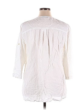 Company Ellen Tracy 3/4 Sleeve Button-Down Shirt (view 2)