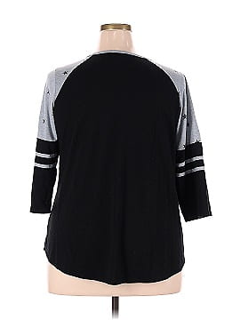 Lane Bryant Outlet 3/4 Sleeve T-Shirt (view 2)