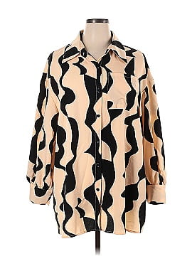 Shein Curve Long Sleeve Blouse (view 1)