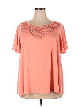 Lane Bryant Short Sleeve Blouse (view 1)