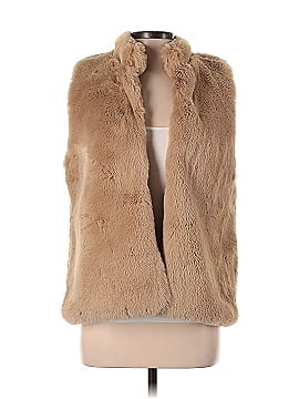 Thalia Sodi Faux Fur Vest (view 1)