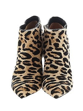 Jimmy Choo Leopard-Print Ponyhair Ankle Boots (view 2)