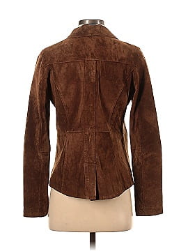 Ecru Leather Jacket (view 2)
