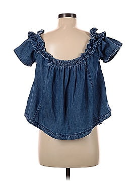 Free People Short Sleeve Blouse (view 2)