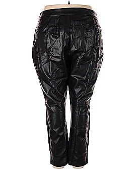 ELOQUII Faux Leather Pants (view 2)