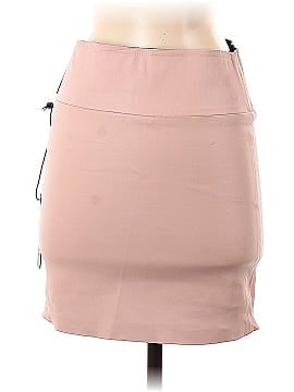 SPRWMN Leather Mini Skirt (view 2)