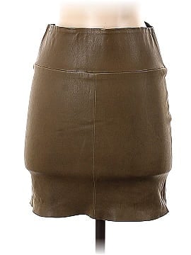 SPRWMN Leather Mini Skirt (view 2)