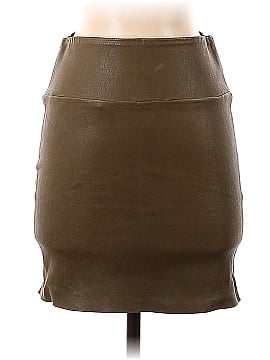 SPRWMN Leather Mini Skirt (view 1)
