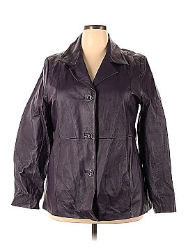 Dialogue Leather Jacket (view 1)