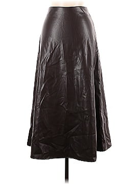 Commense Faux Leather Skirt (view 2)