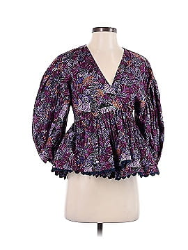 KIKA VARGAS X TARGET 3/4 Sleeve Blouse (view 1)