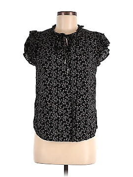 Anne Klein Short Sleeve Blouse (view 1)