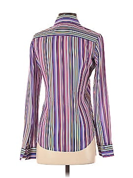 Laundry by Shelli Segal Long Sleeve Silk Top (view 2)