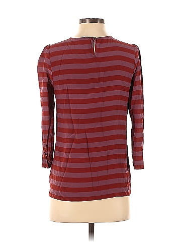 Tegan 3/4 Sleeve Silk Top (view 2)