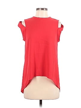 BCBGMAXAZRIA Short Sleeve Top (view 1)