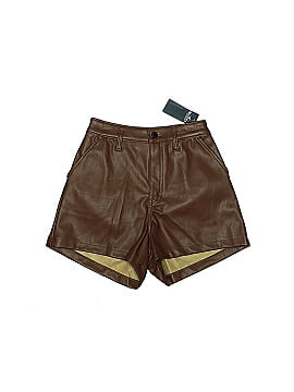 Hollister Faux Leather Shorts (view 1)