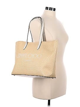 Jimmy Choo Raffia Tote (view 2)