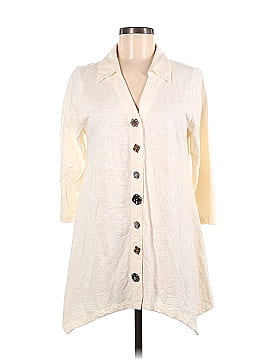 Soft Surroundings 3/4 Sleeve Button-Down Shirt (view 1)