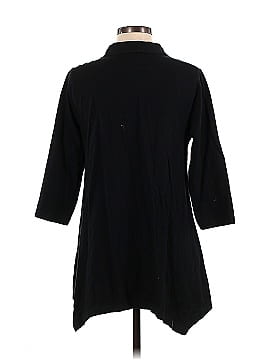 Soft Surroundings 3/4 Sleeve Button-Down Shirt (view 2)