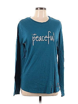 Peace Love World Long Sleeve T-Shirt (view 1)