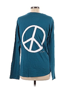 Peace Love World Long Sleeve T-Shirt (view 2)
