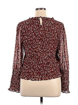 Terra & Sky Long Sleeve Blouse (view 2)