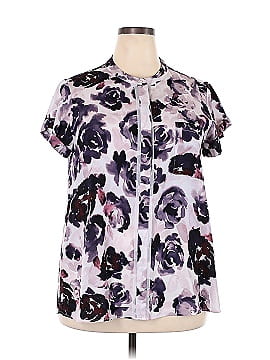 Simply Vera Vera Wang Short Sleeve Blouse (view 1)