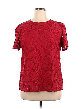 Liz Claiborne Short Sleeve Blouse (view 1)