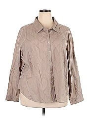White Stag 3/4 Sleeve Button Down Shirt