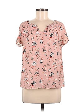 Worthington Short Sleeve Blouse (view 1)