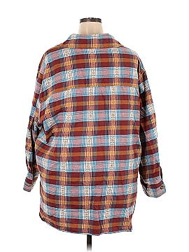 Cato 3/4 Sleeve Button-Down Shirt (view 2)