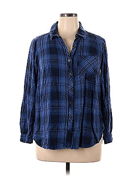 Terra & Sky Long Sleeve Button-Down Shirt (view 1)