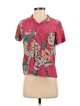 Maison Scotch Short Sleeve Silk Top (view 1)