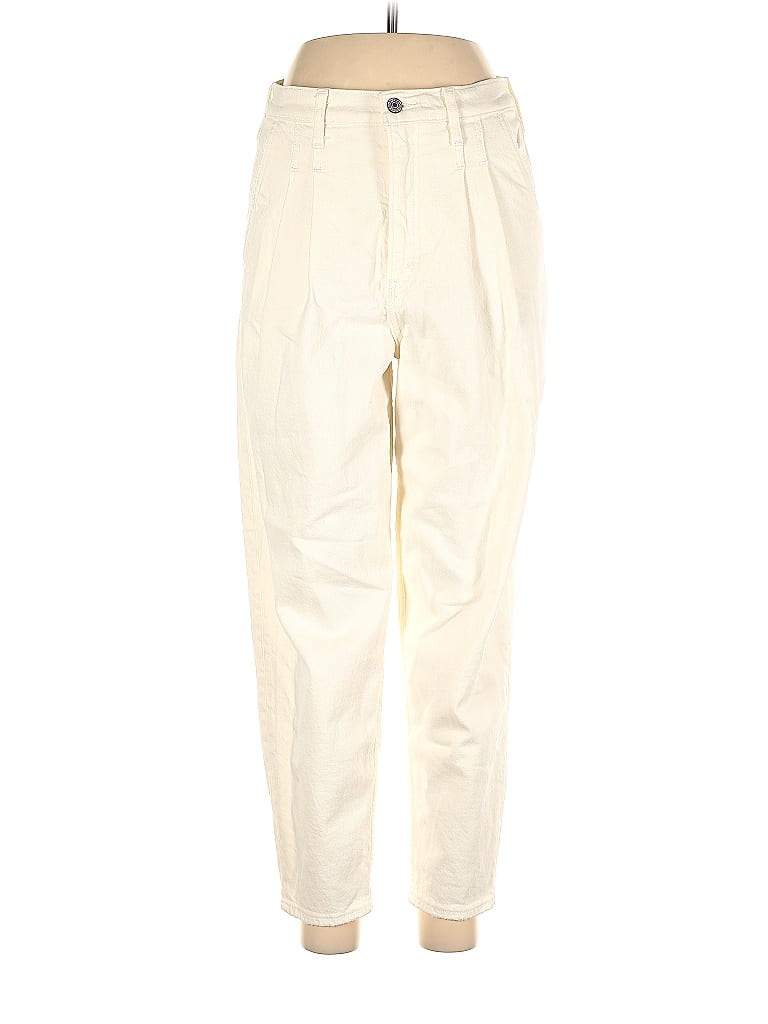 Abercrombie & Fitch Ivory Jeans 29 Waist 66 off ThredUp