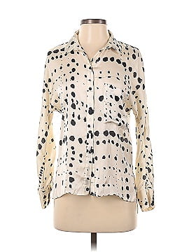 Topshop Long Sleeve Blouse (view 1)